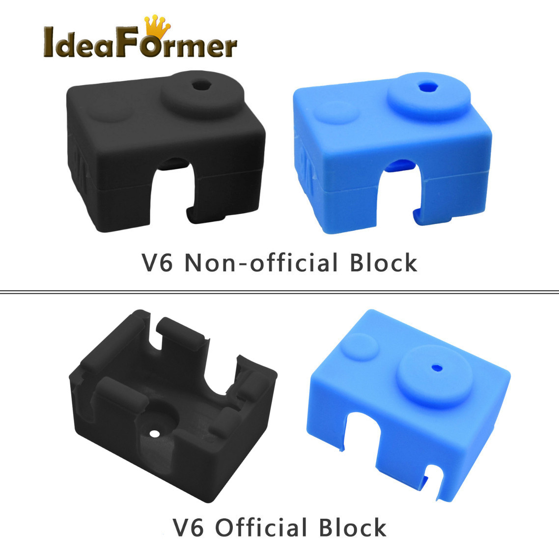 3D Printing Website - 5pcs V6 Silicone Sock 3D Printer