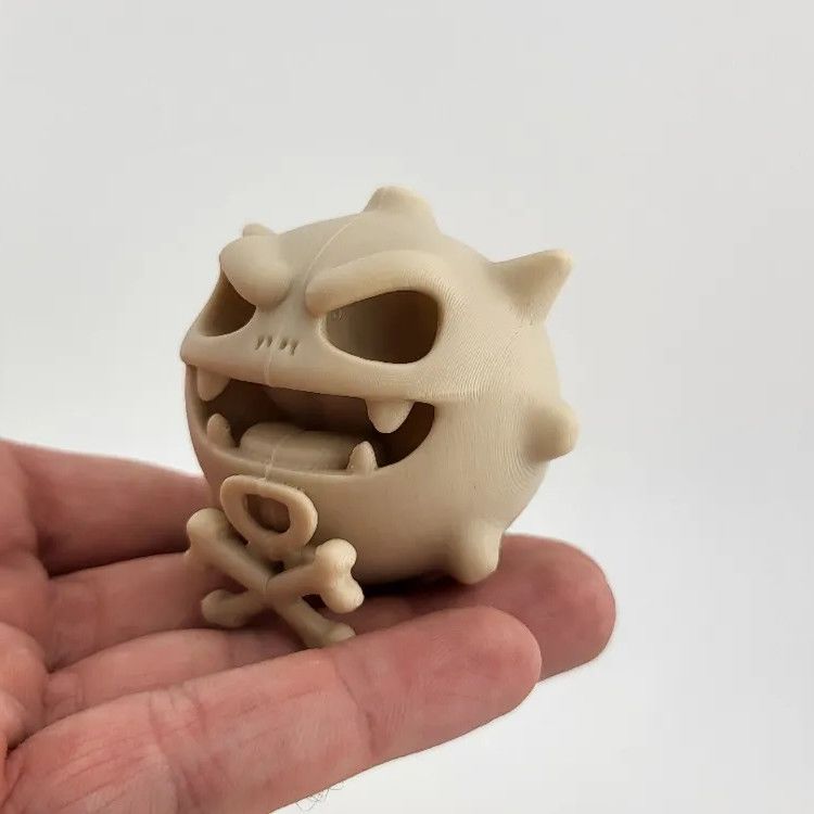 3D Printing Character - Pokémon Skeletal Fossil Figure Model 3D