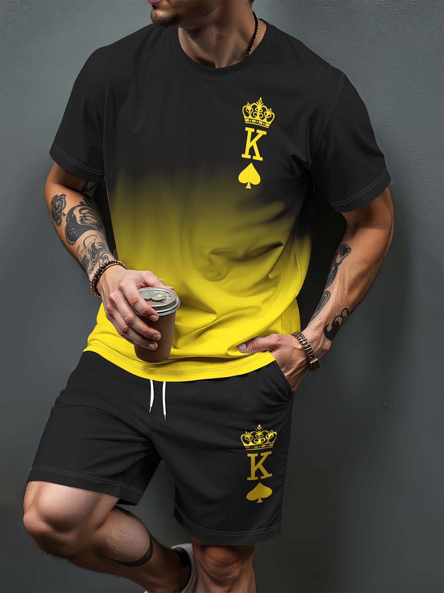Gradient Letter Pattern 3D Pri - 3D Printing Jersey 评论和价格