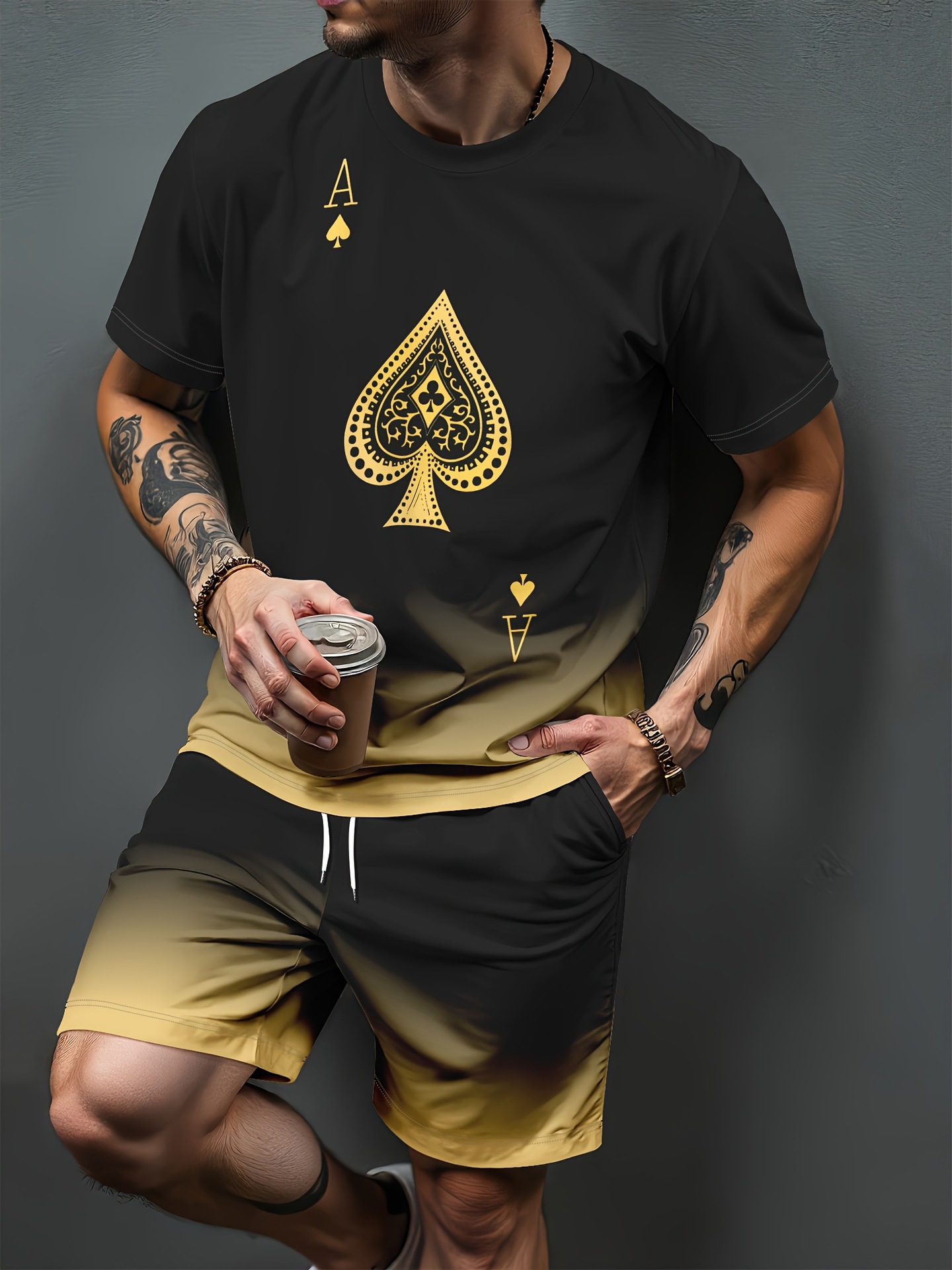 Gradient Letter Pattern 3D Pri - 3D Printing Jersey 评论和价格