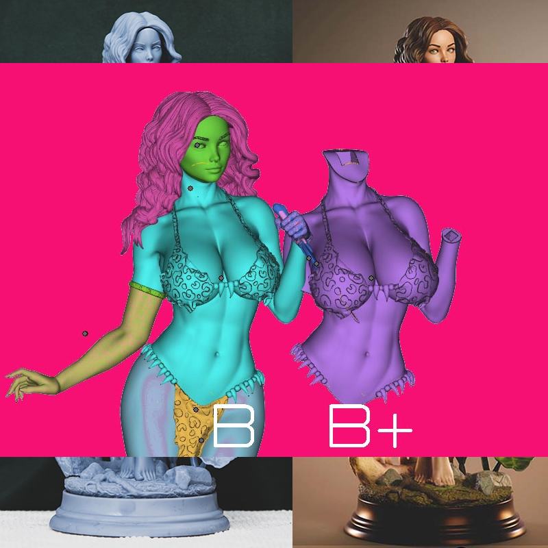 3 Styles Origi Character  6083 - 3D Printing Character 评论和价格