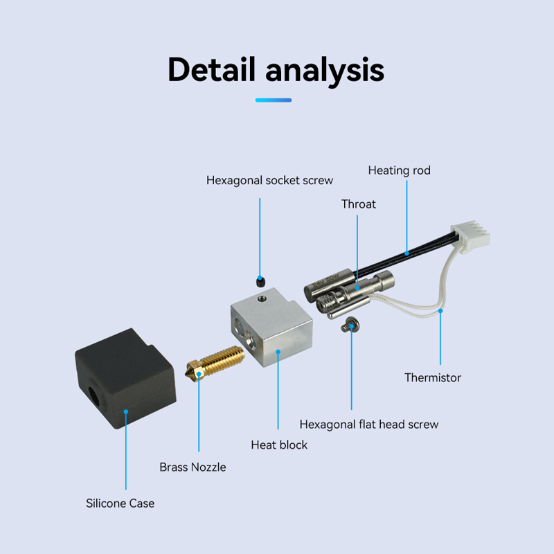 For Anycubic Kobra S1 Hotend K - 3D Printing Nozzle 评论和价格