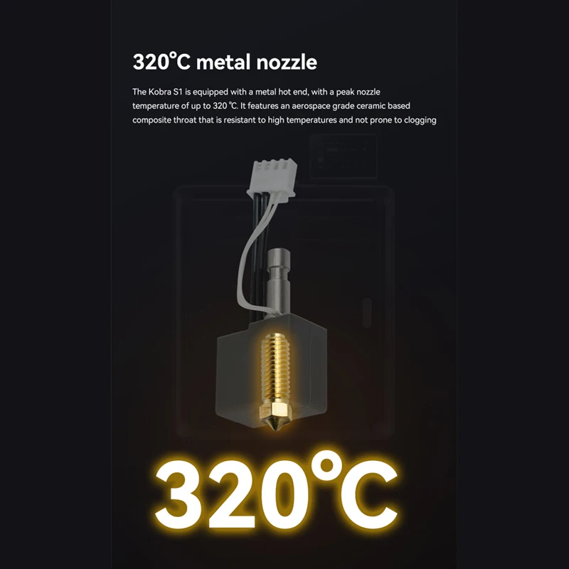 For Anycubic Kobra S1 Hotend K - 3D Printing Nozzle 评论和价格