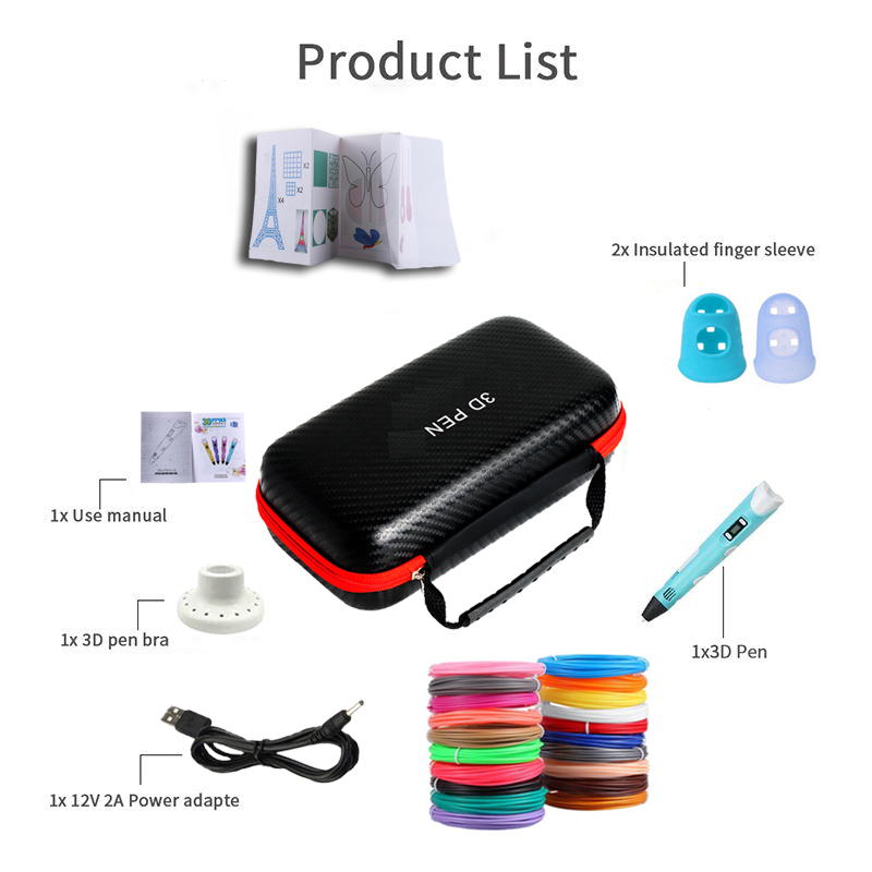 3D Pen With LCD Screen Compati - 3D Printing Website 评论和价格
