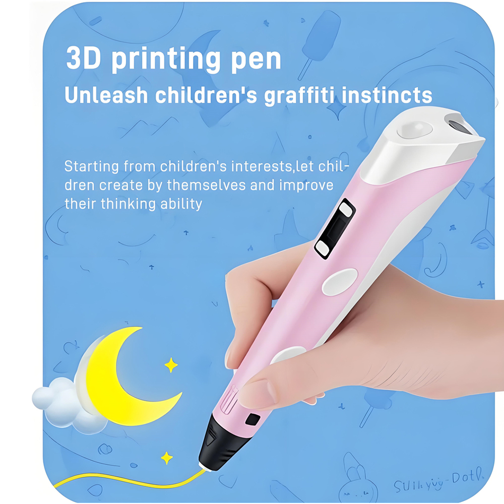 3D Pen With LCD Screen Compati - 3D Printing Website 评论和价格
