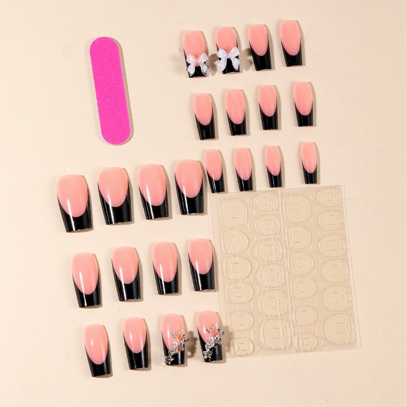 24pcs Summer Long Presss on Na - 3D Printing Nails 评论和价格
