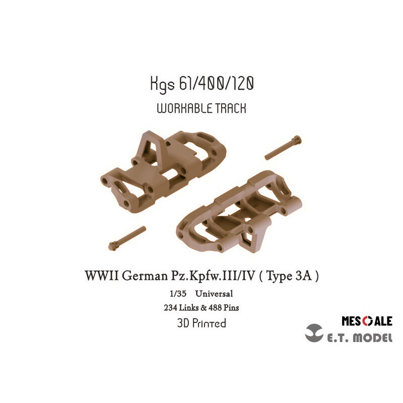 ET 1/35 P35-020 WWII German Pz - 3D Printing Ultem 评论和价格