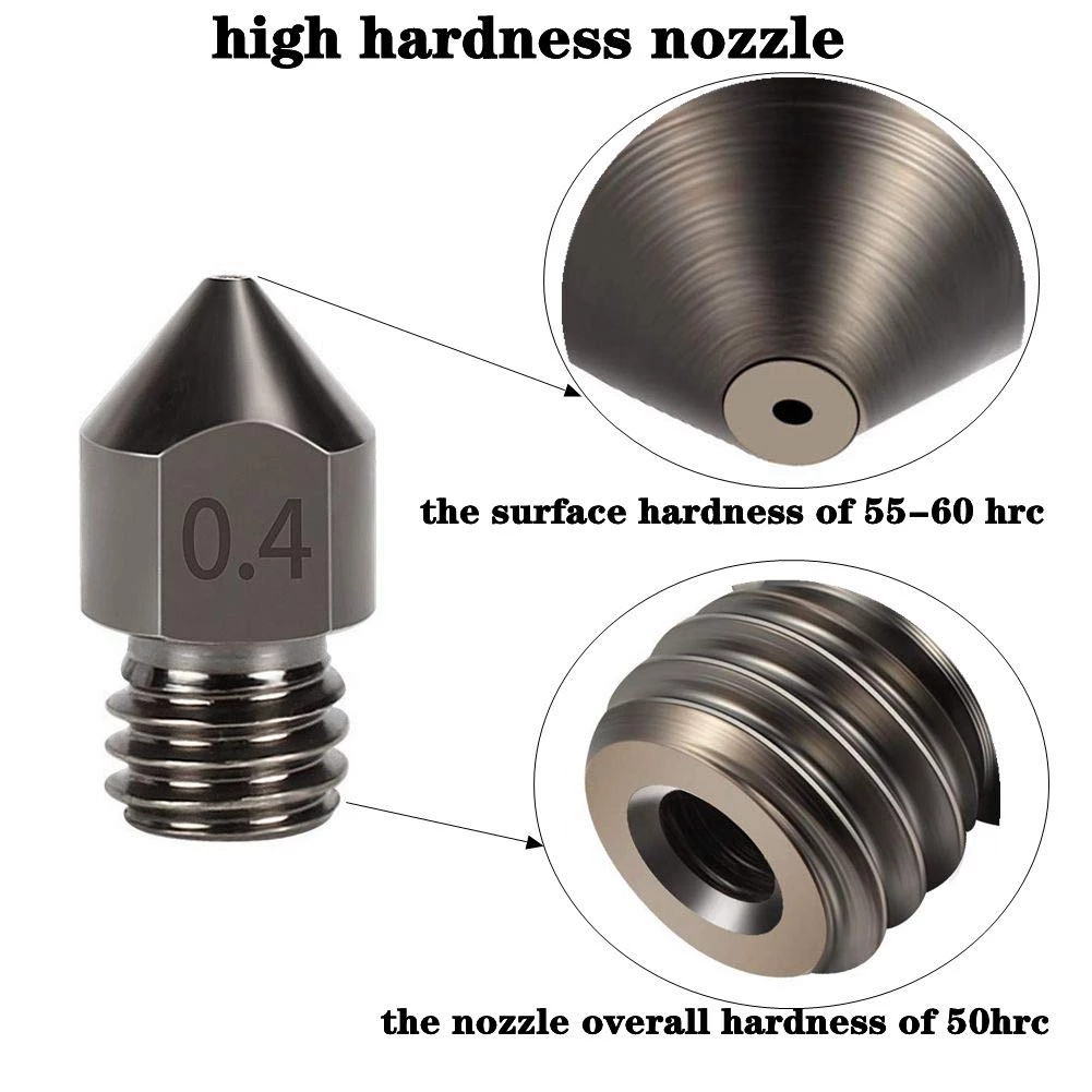 Super Hardened Steel Nozzle MK - 3D Printing Nozzle 评论和价格