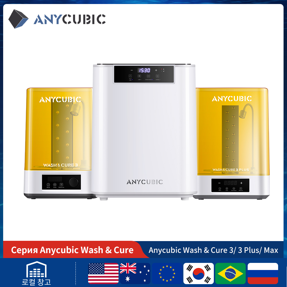 ANYCUBIC Wash & Cure 3/ 3 Plus - 3D Printing Sla 评论和价格