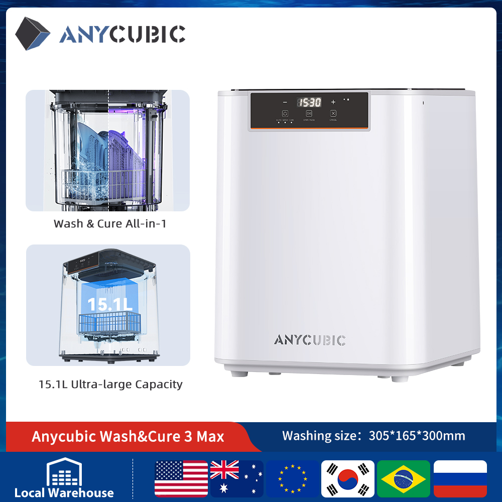 ANYCUBIC Wash & Cure 3/ 3 Plus - 3D Printing Sla 评论和价格