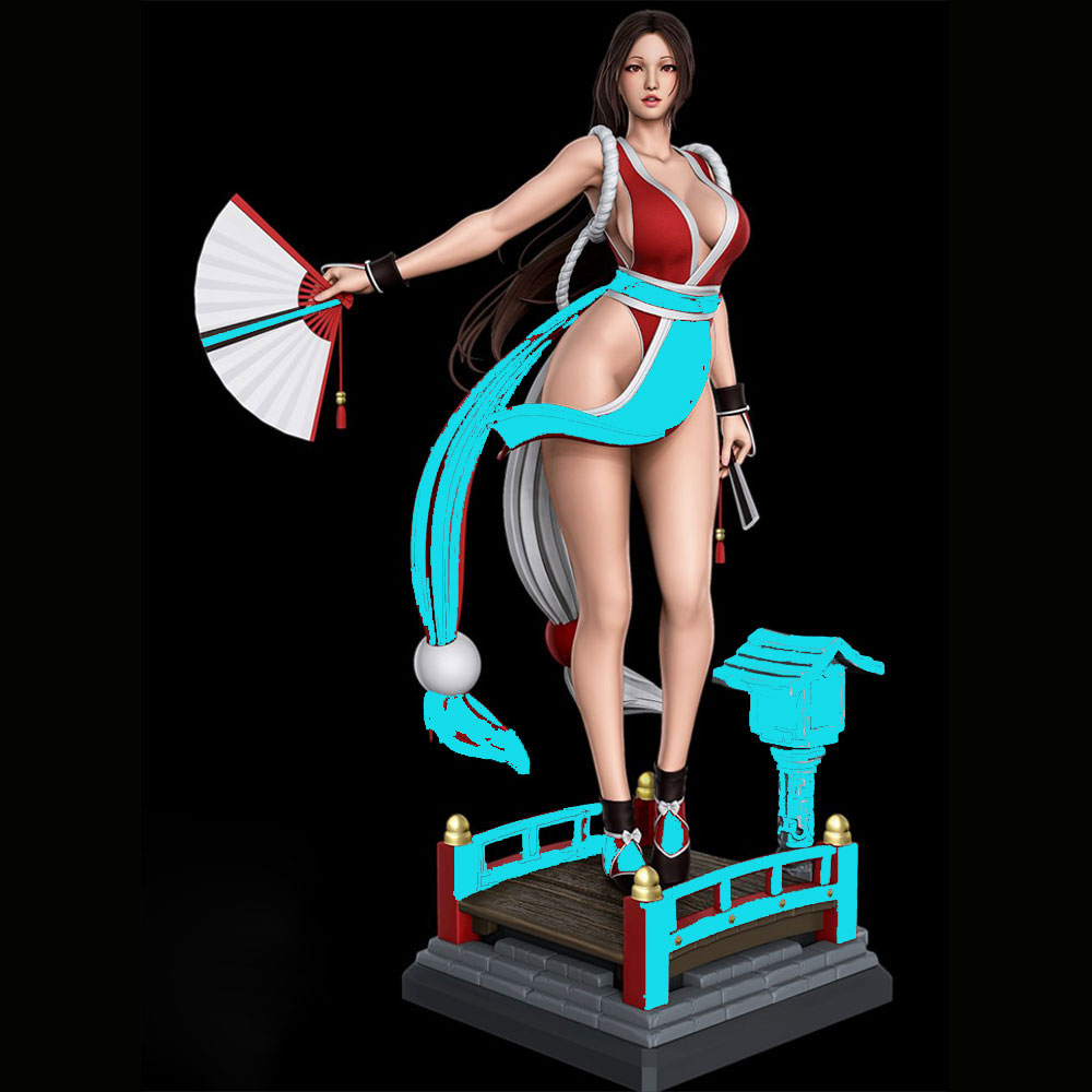 1/24 Sexy Long-Haired Girl Min - 3D Printing Ultem 评论和价格