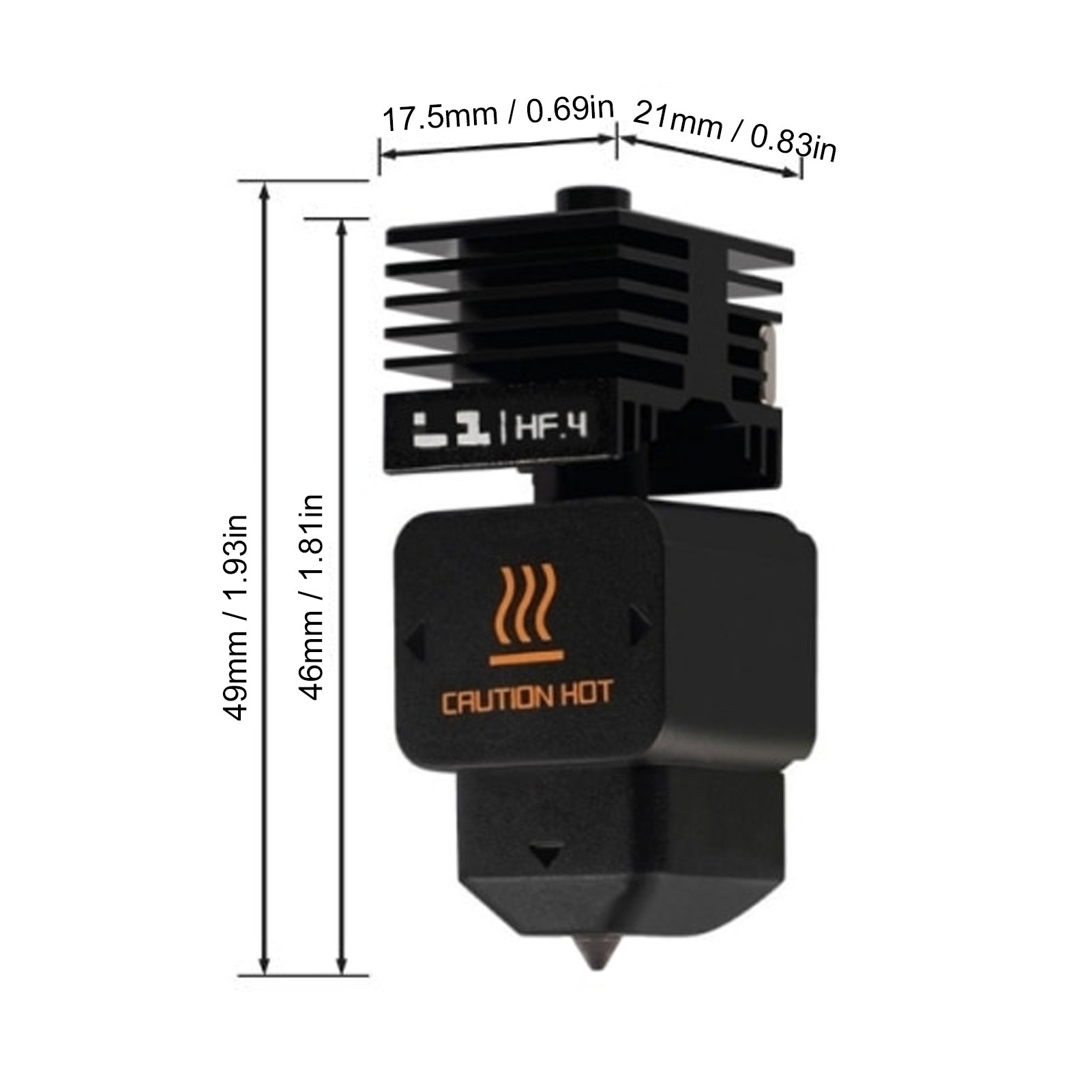 High Flow Hotend Replacement f - 3D Printing Nozzle 评论和价格
