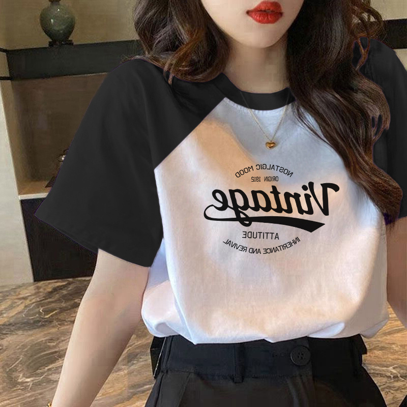 Loose Plus Size Women's T-shir - 3D Printing Character 评论和价格