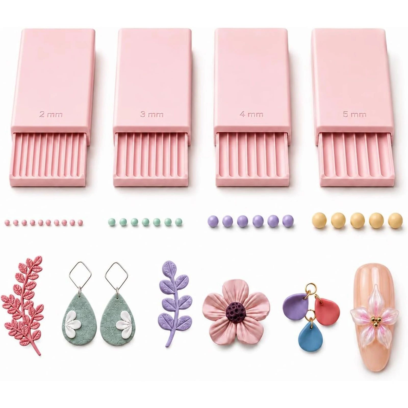 4PCS 3D Print Clay Gel Ball Ma - 3D Printing Nails 评论和价格