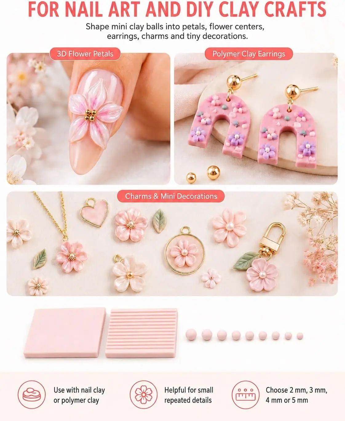 4PCS 3D Print Clay Gel Ball Ma - 3D Printing Nails 评论和价格