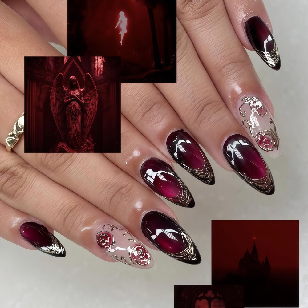 3D fake nails for women girls  - 3D Printing Nails 评论和价格