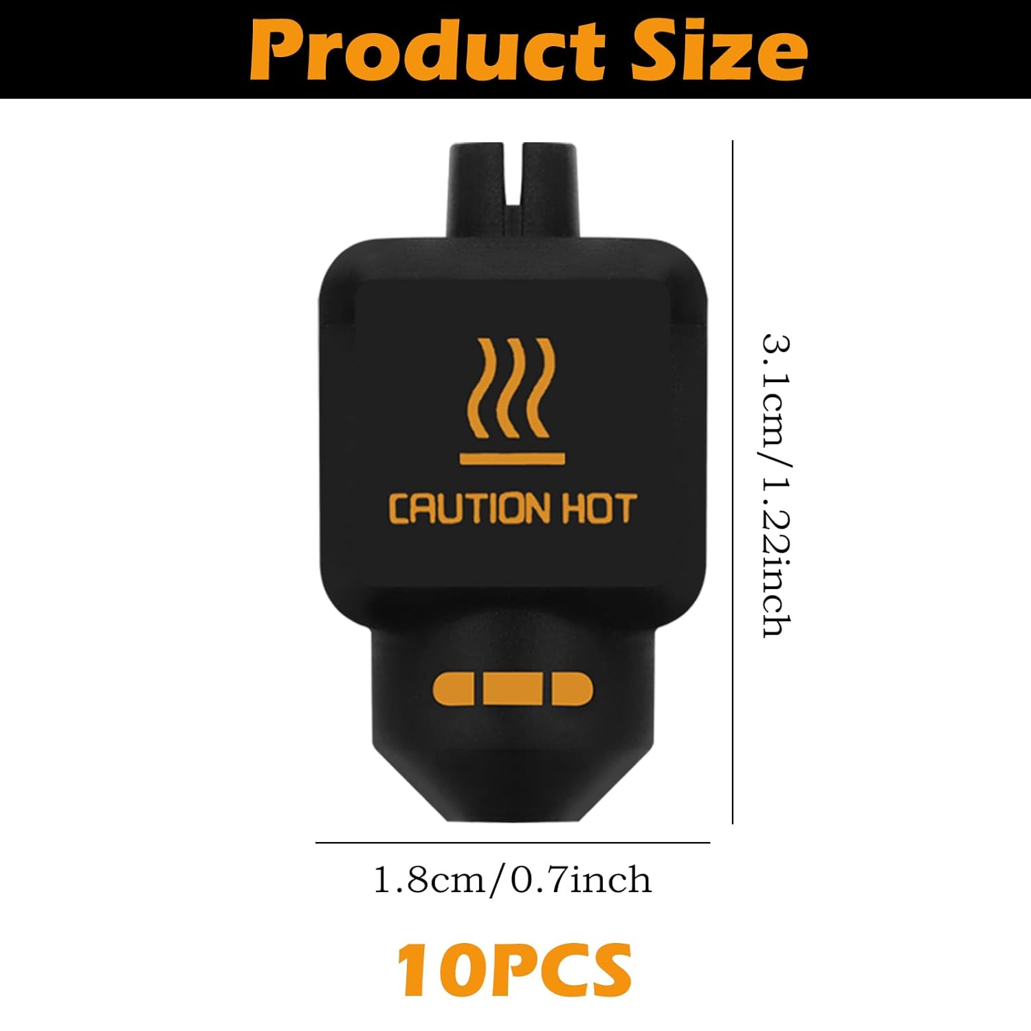 10Pcs Black Silicone Sock for  - 3D Printing Nozzle 评论和价格