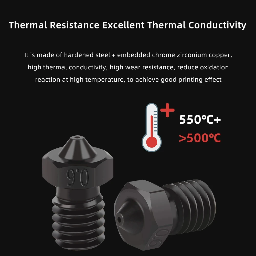 E3D Nozzle 0.2/0.4/0.6/0.8mm H - 3D Printing Nozzle 评论和价格