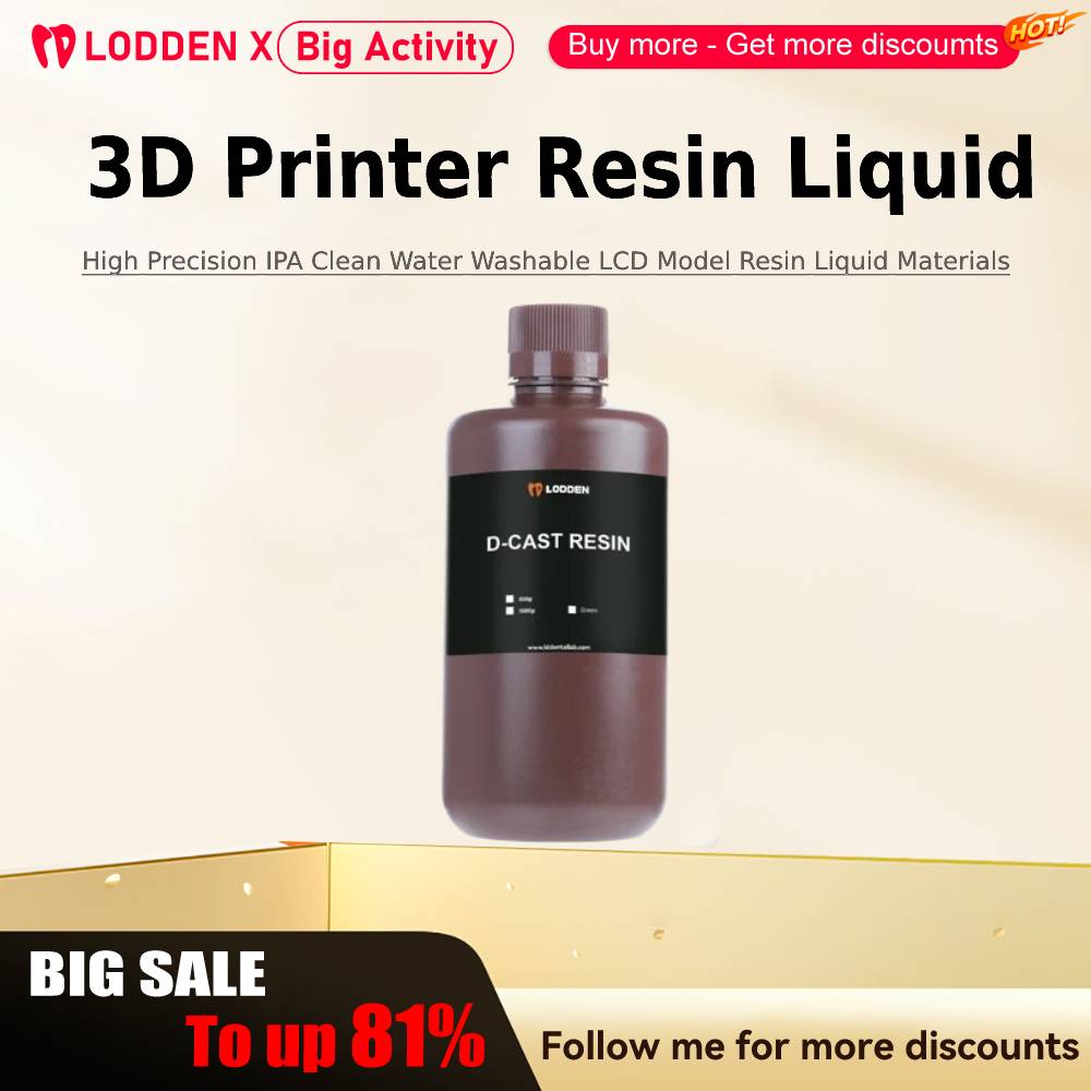 Lodden 3D Printer Resin Liquid - Glue For 3D Printing 评论和价格