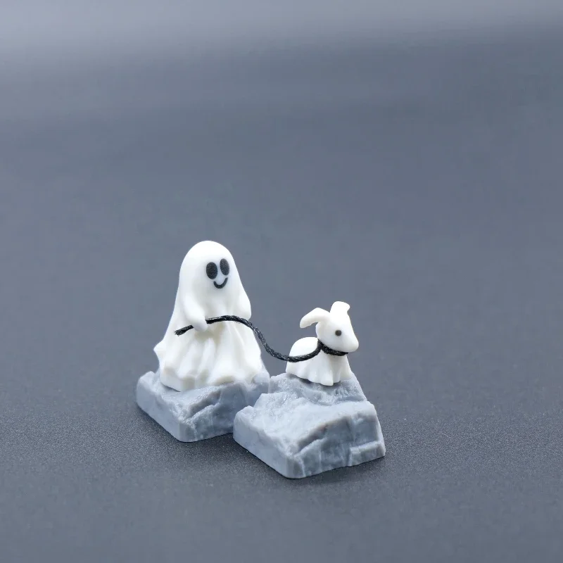 Ghost Puppy Resin Keycap Custo - 3D Printing Ultem 评论和价格
