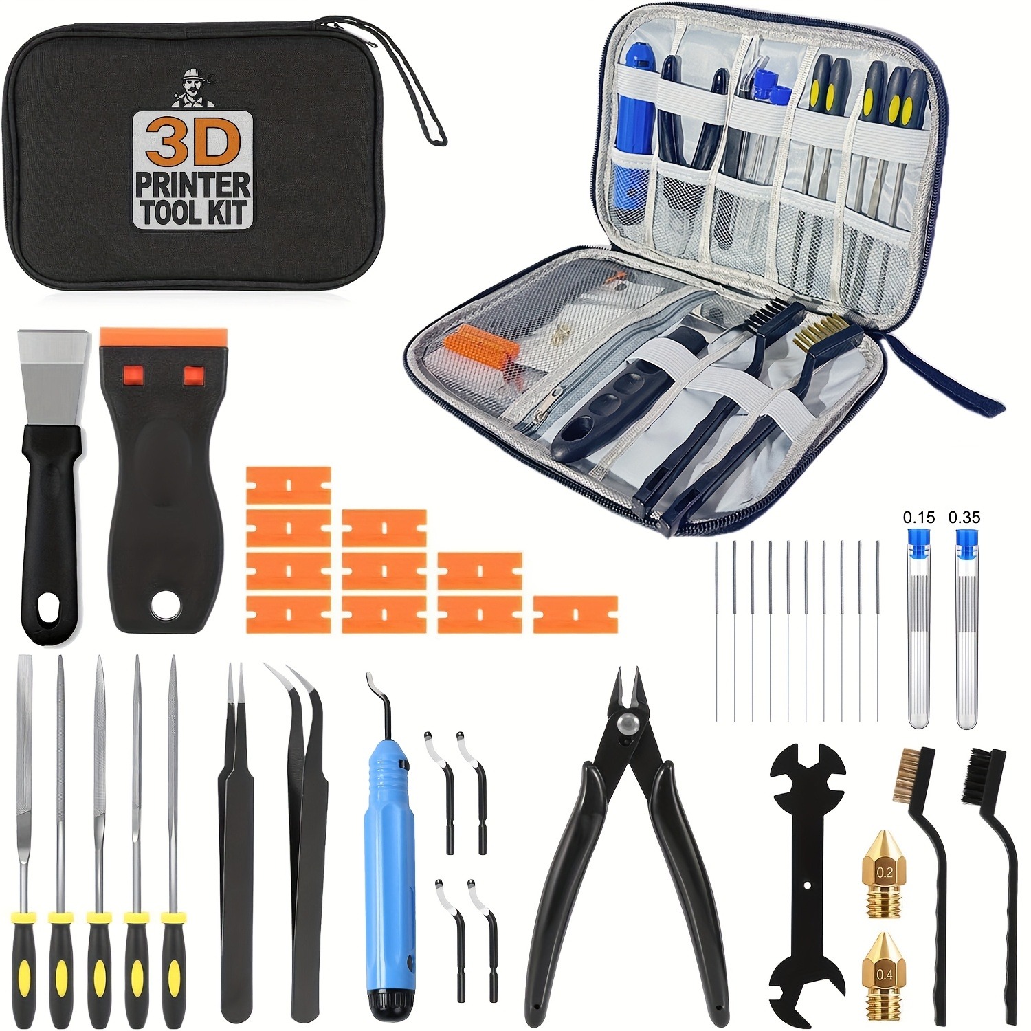3D Printer Tools Kit, 33pcs 3D - 3D Printing Sla 评论和价格