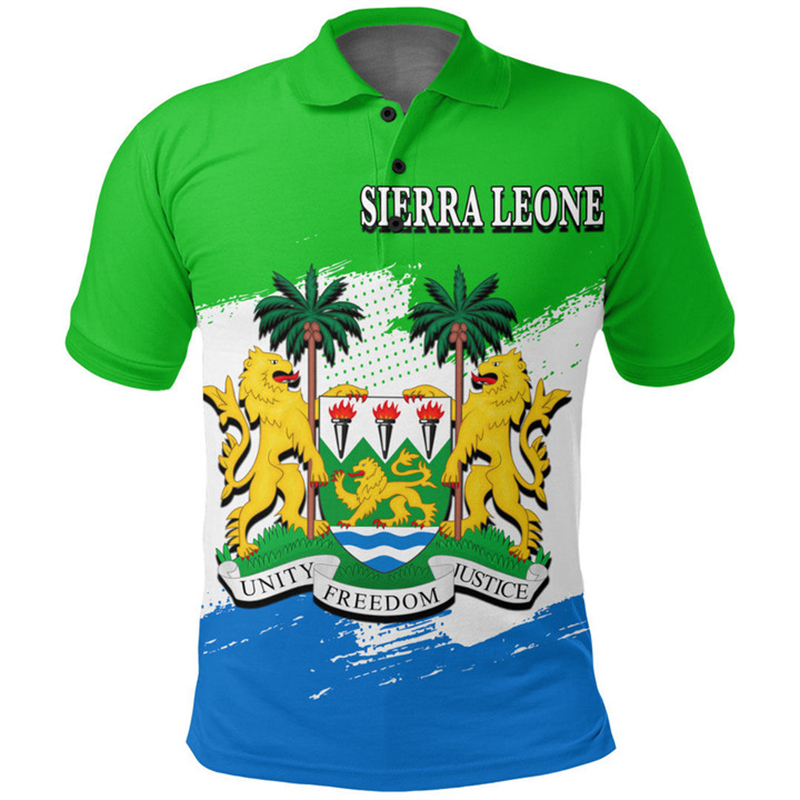 Sierra Leone Flag Map 3D Print - 3D Printing Sla 评论和价格
