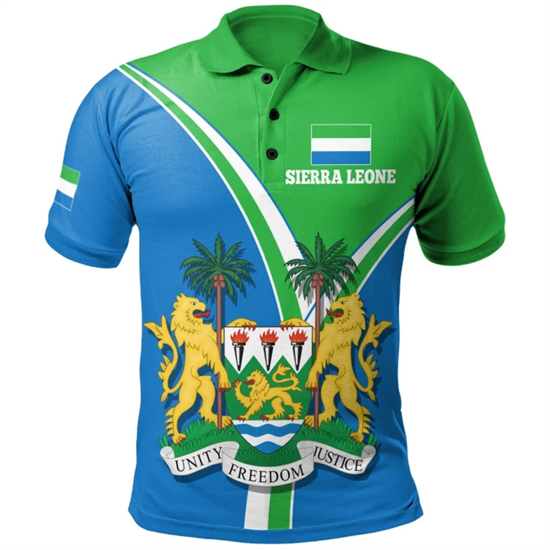 Sierra Leone Flag Map 3D Print - 3D Printing Sla 评论和价格