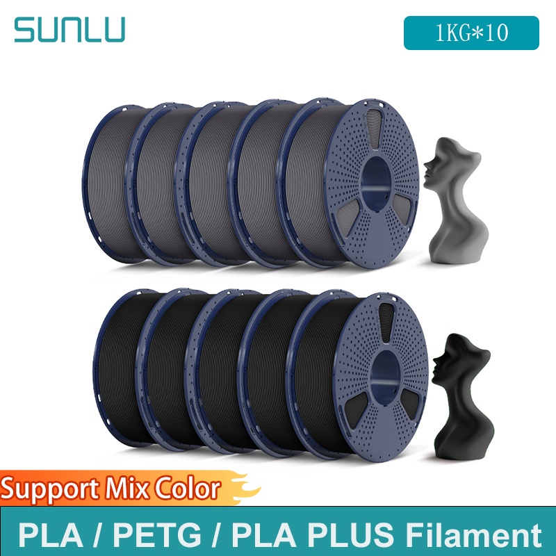SUNLU 10KG 3D PLA/PETG/PLA PLU - Pla Filament 1.75Mm 评论和价格