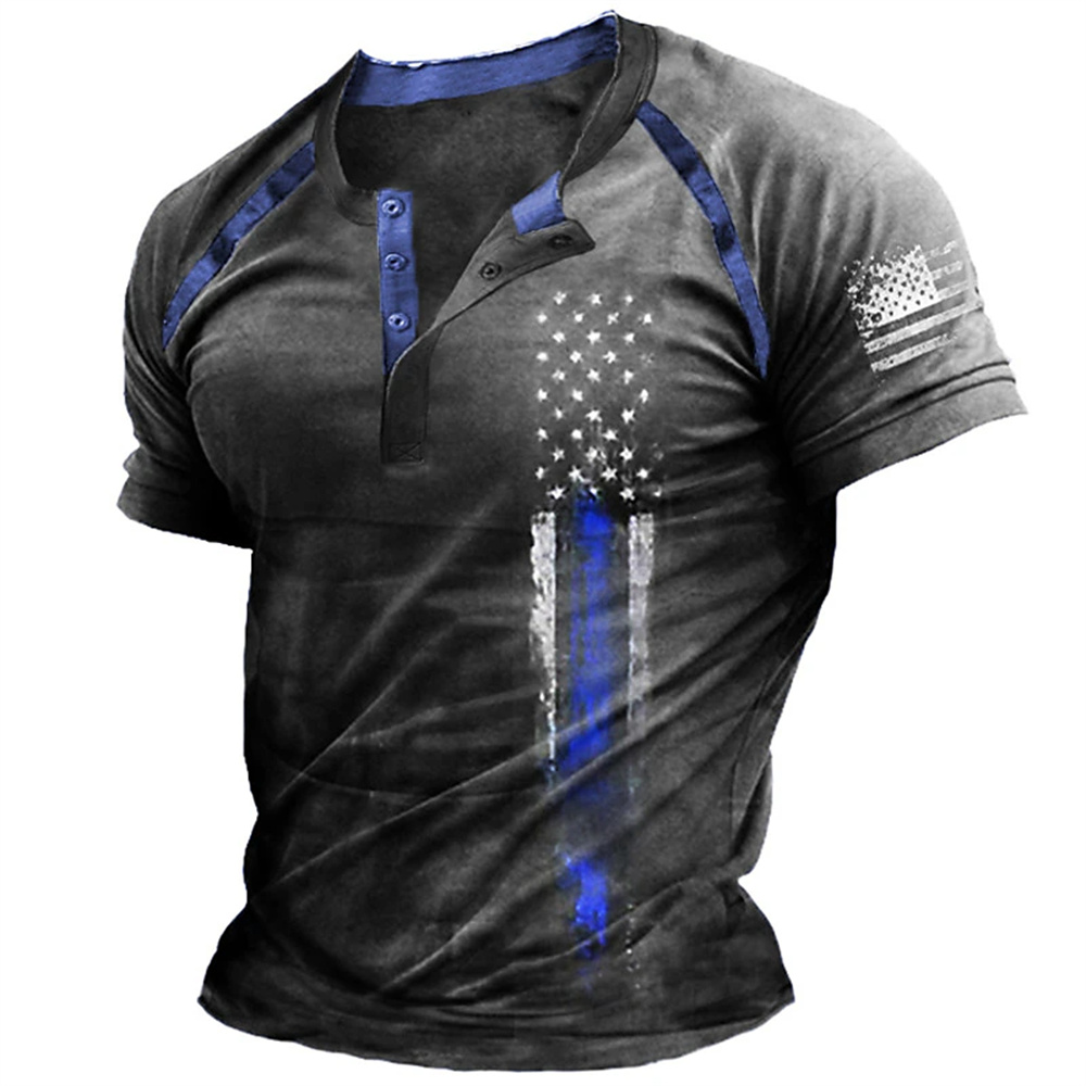 Funny 3D American Flag Print M - 3D Printing Jersey 评论和价格