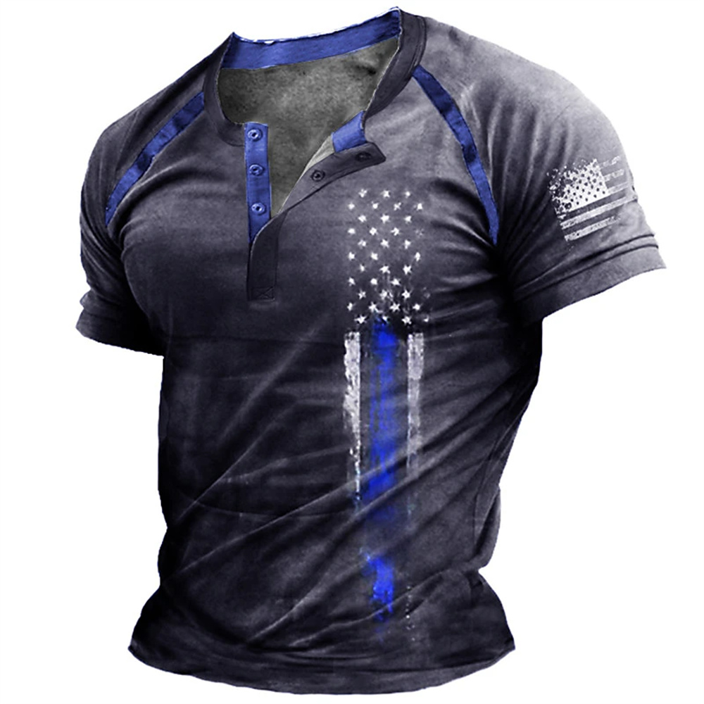 Funny 3D American Flag Print M - 3D Printing Jersey 评论和价格