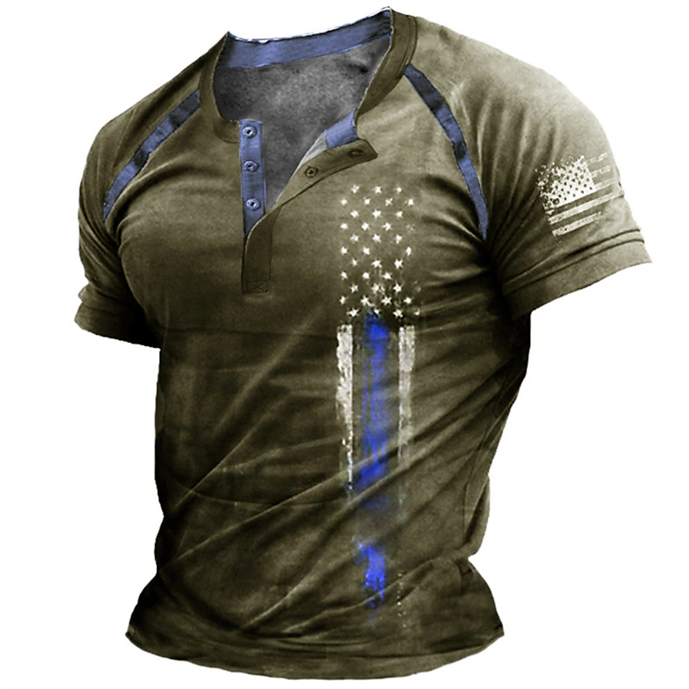 Funny 3D American Flag Print M - 3D Printing Jersey 评论和价格