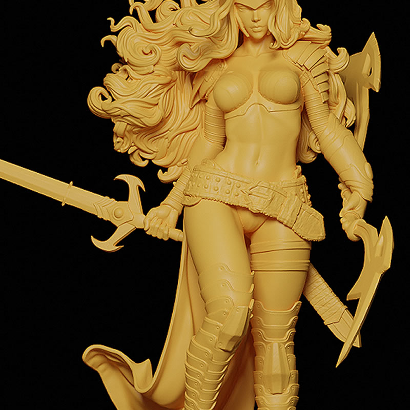 2 Styles Comic Character 6399  - 3D Printing Character 评论和价格