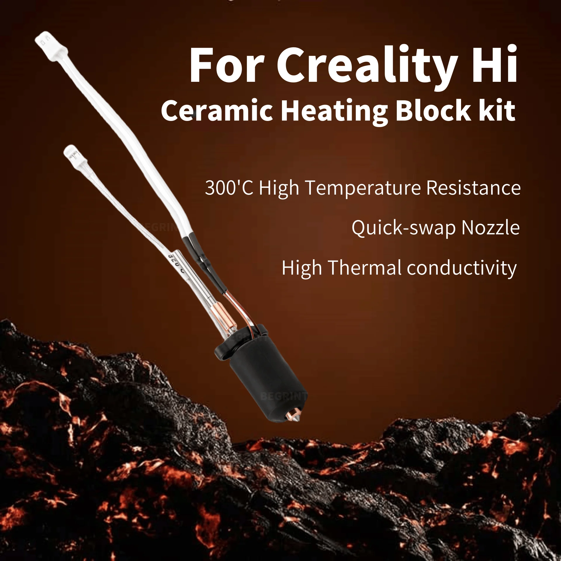High Temp Ceramic Heater Hoten - 3D Printing Nozzle 评论和价格