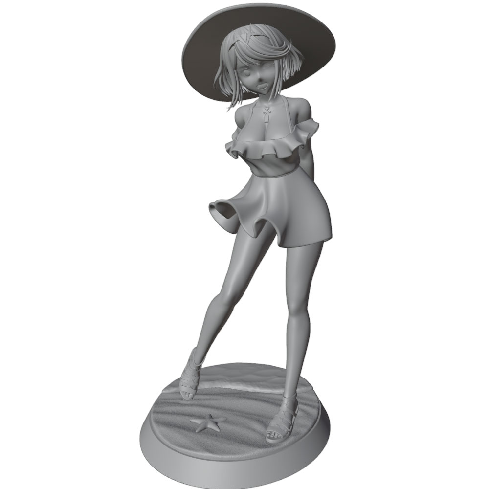 75/100/120/150mm Sexy Girl Res - 3D Printing Ultem 评论和价格
