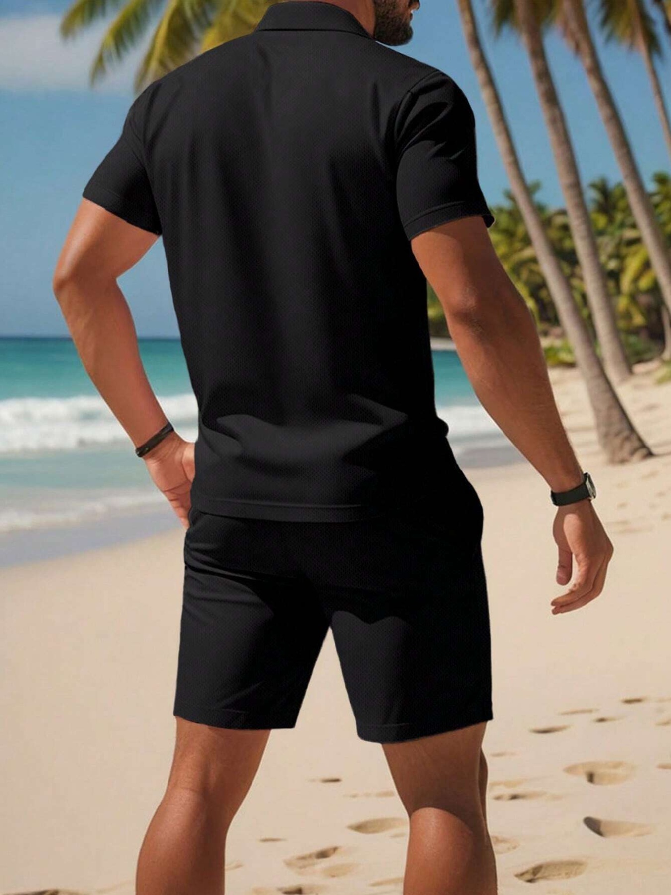 2026 Summer Men's Polo Shirt S - 3D Printing Jersey 评论和价格