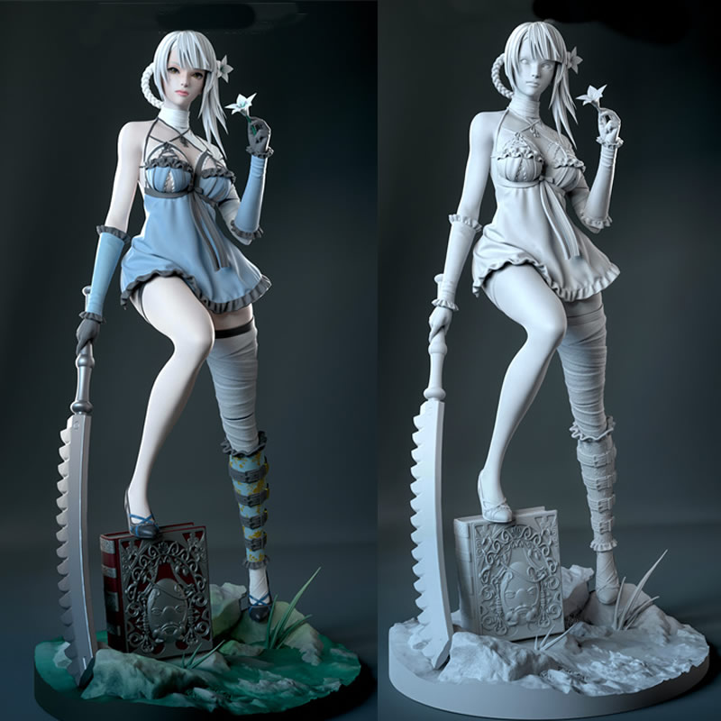 31CM Game Character 6004 Kaine - 3D Printing Character 评论和价格