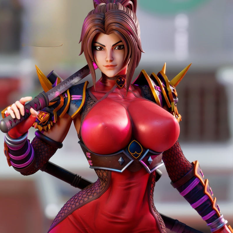 2 Styles Game Character 6125 T - 3D Printing Character 评论和价格