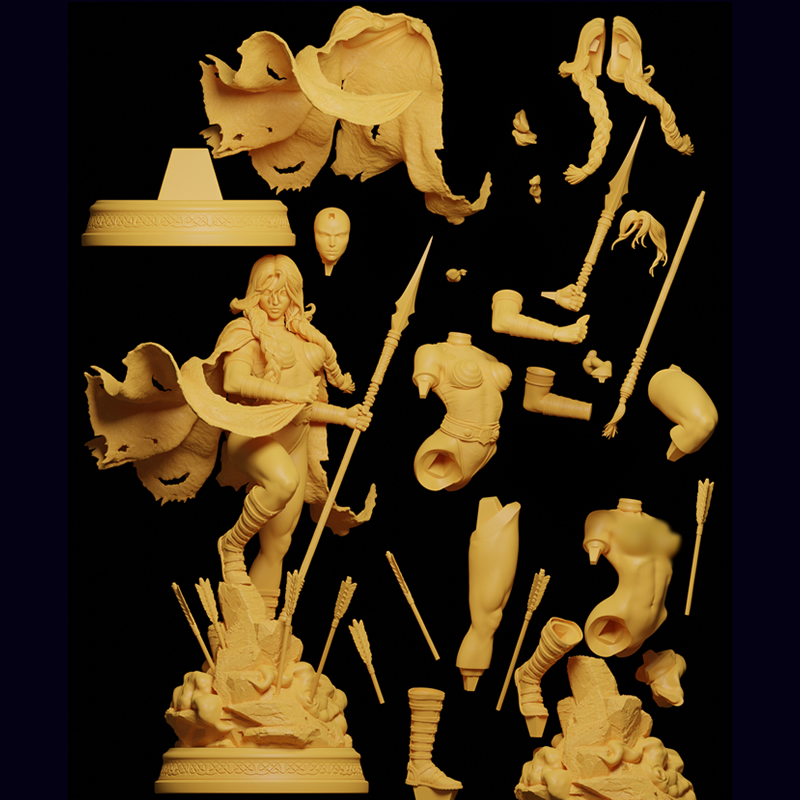 2 Styles Game Character 6677 V - 3D Printing Character 评论和价格