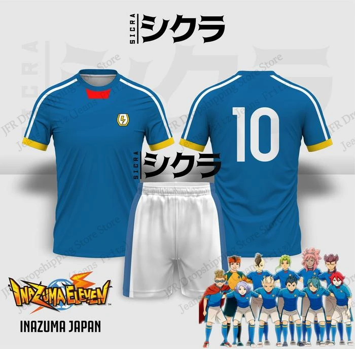Jersey Set Jersey Inazuma Elev - 3D Printing Jersey 评论和价格
